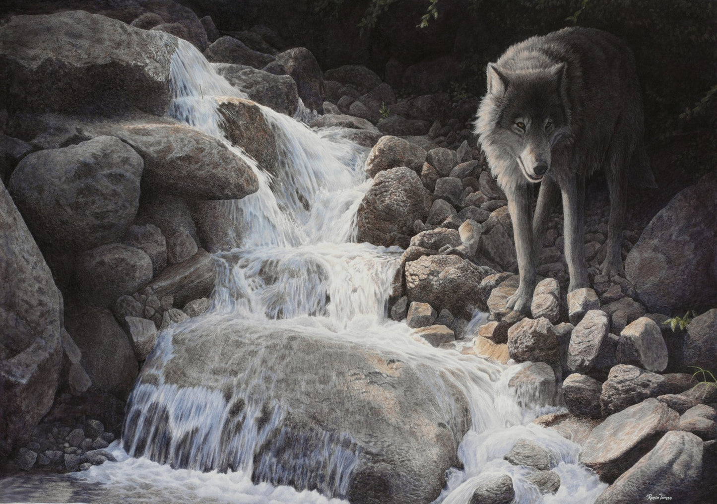 Lost Track - Limited Edition Print - Renso Tamse Fine Art