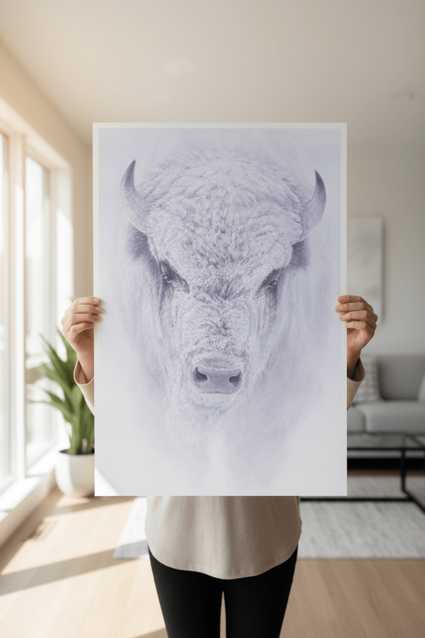 Blizzard Chief - Open Edition Print - Renso Tamse Fine Art